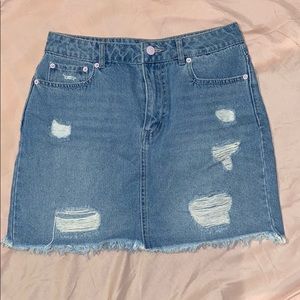 Jean skirt